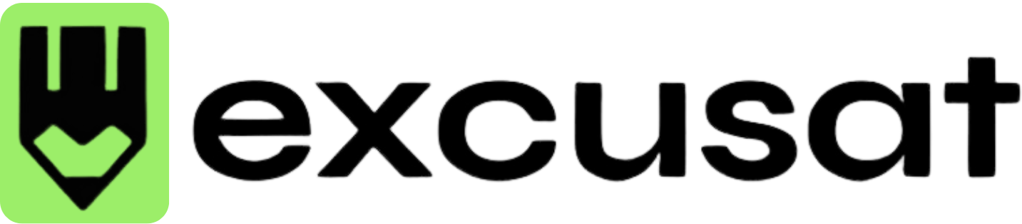 excusat logo black
