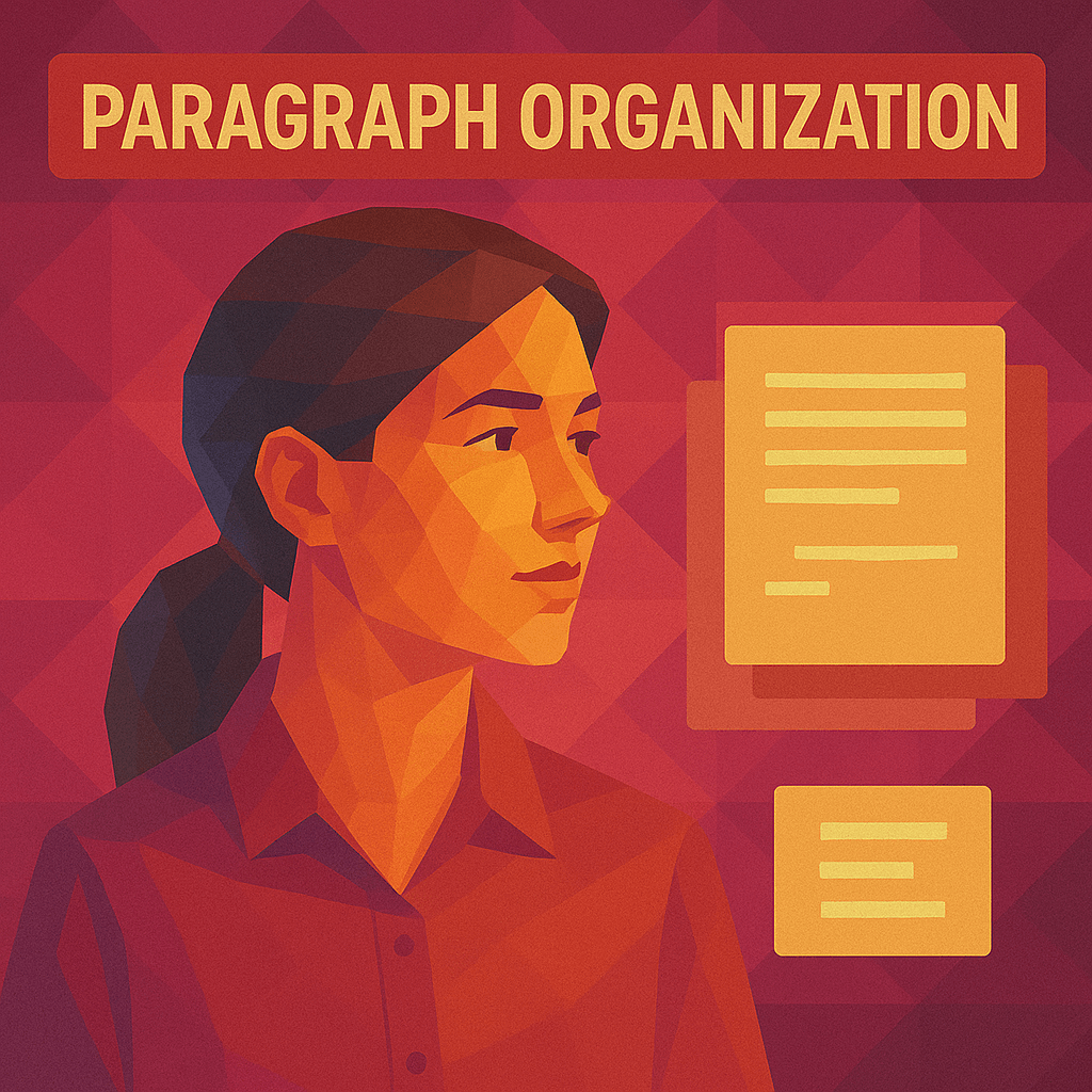 paragraph organization